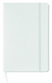 A5 notebook 96 squared sheets, White