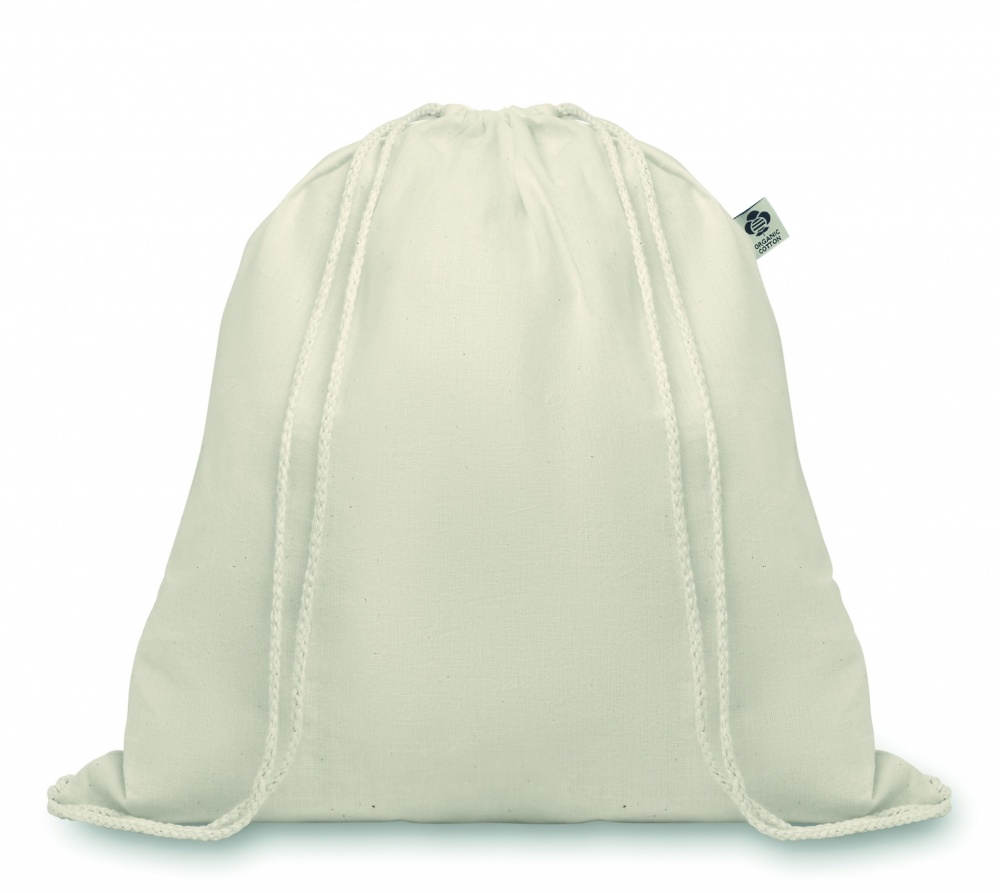 Logo trade promotional products image of: 105gr/m² organic cotton bag