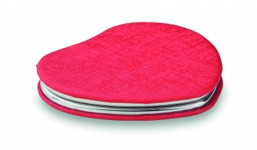 Logo trade business gifts image of: Heart PU mirror