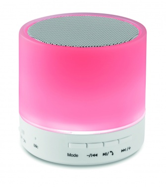 Logotrade advertising product picture of: Round wireless speaker LED