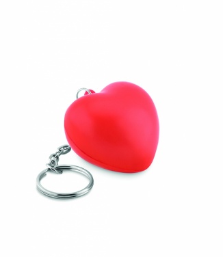 Logo trade corporate gift photo of: Key ring with PU heart Ogre