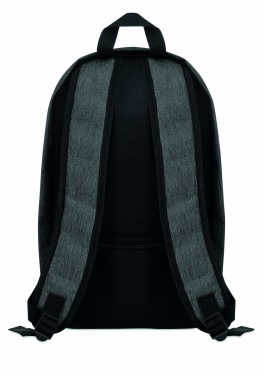 Logo trade promotional giveaways image of: Backpack in 600D