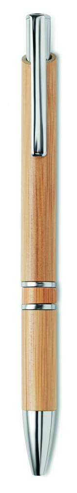 Logotrade promotional items photo of: Bamboo automatic ball pen