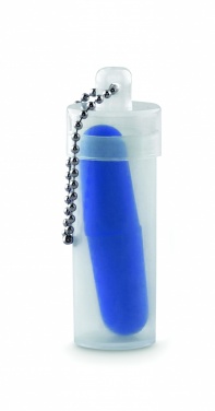 Logo trade advertising product photo of: Earplug set in plastic tube