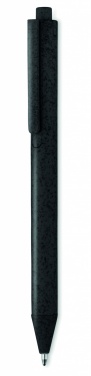 Logotrade promotional gift picture of: Wheat Straw/ABS push type pen