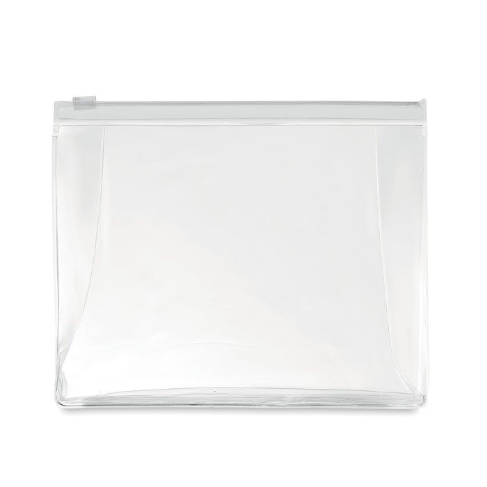 Logo trade promotional merchandise picture of: Cosmetic pouch with zipper