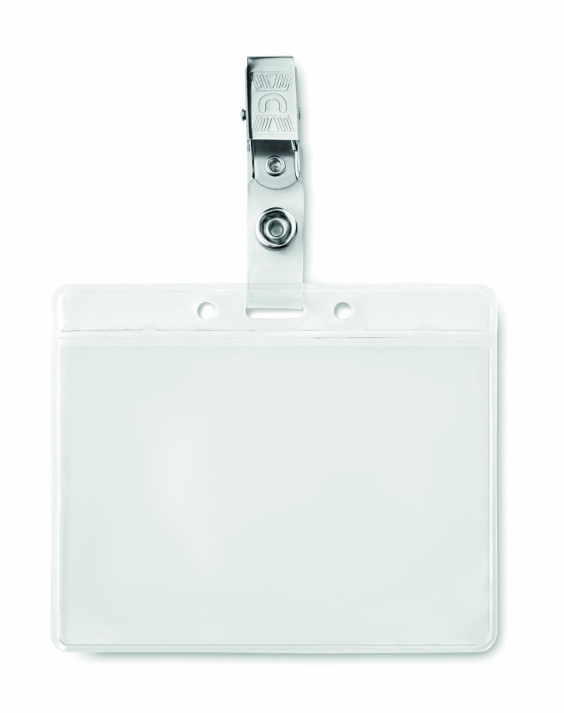 Logotrade promotional product image of: PVC badge holder