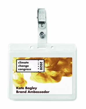 Logo trade promotional products picture of: PVC badge holder