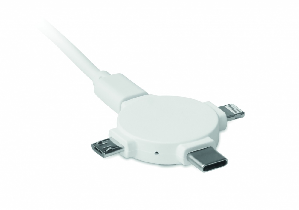 Logotrade advertising product picture of: 3 in 1 cable adapter