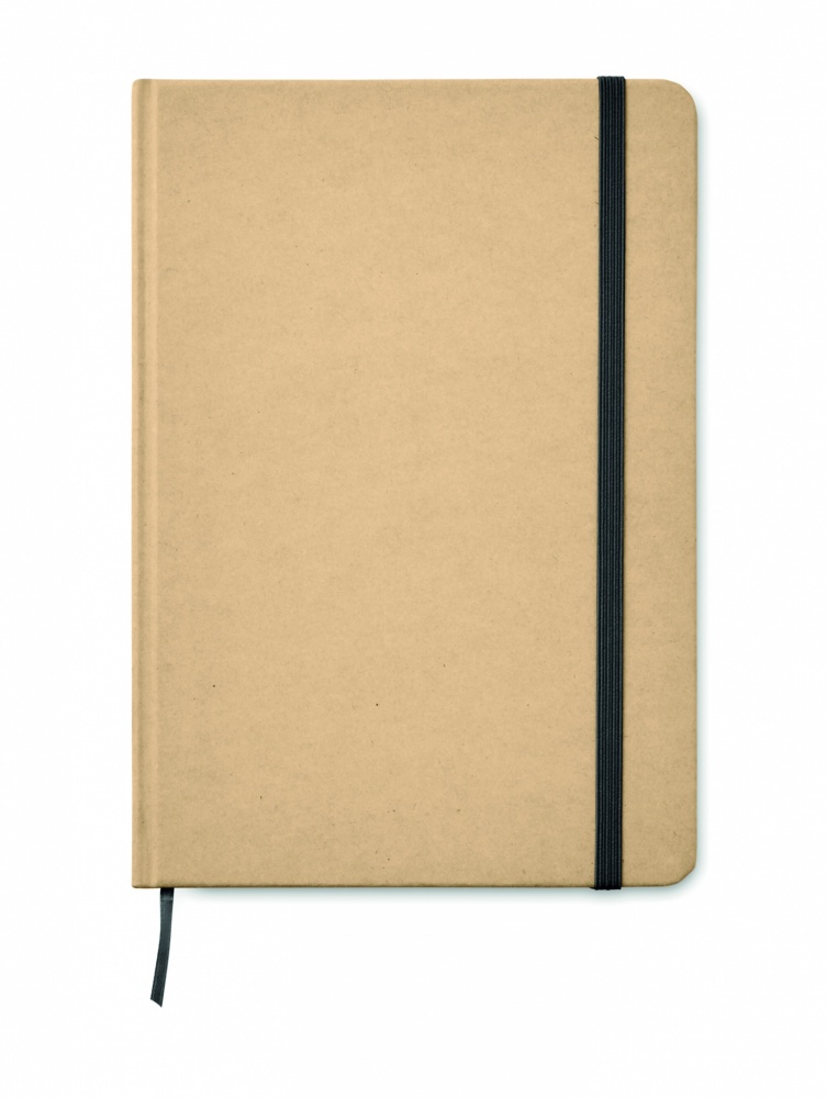 Logo trade promotional gifts image of: A5 recycled notebook 80 lined