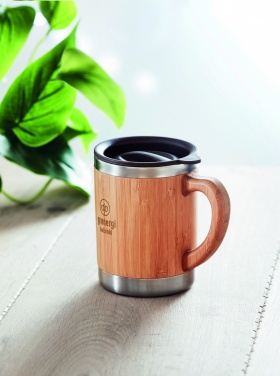 Logo trade corporate gifts image of: Double wall mug 300ml