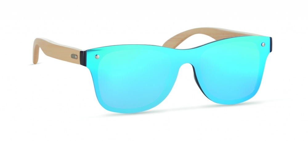 Logo trade promotional giveaways image of: Sunglasses with mirrored lens PALDISKI