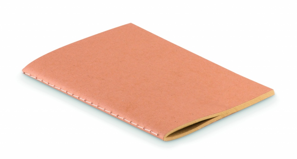 Logo trade promotional merchandise image of: A6 recycled notebook 80 plain