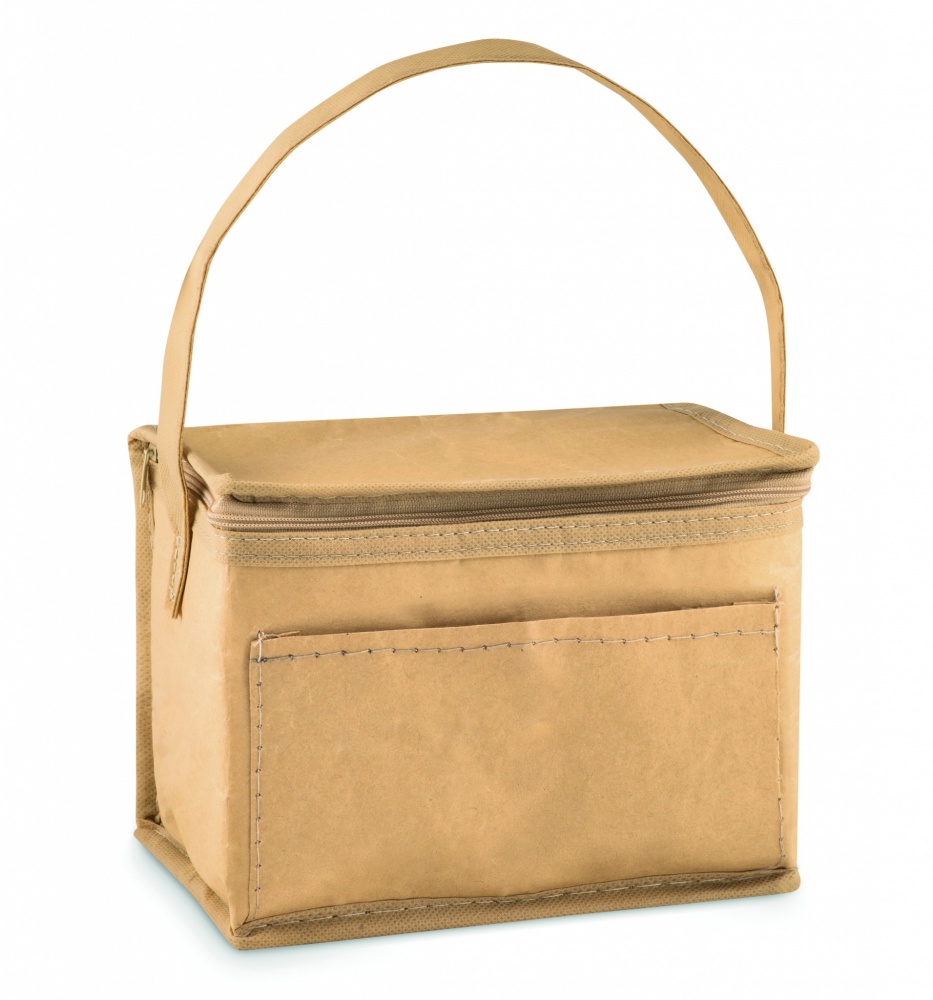 Logotrade corporate gift image of: 6 can woven paper cooler bag