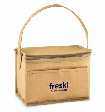 Logotrade business gifts photo of: 6 can woven paper cooler bag