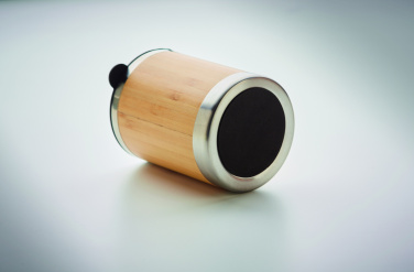 Logotrade promotional item picture of: Tumbler in bamboo cover 250ml