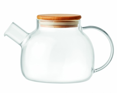 Logo trade advertising product photo of: Teapot borosilicate glass 850ml