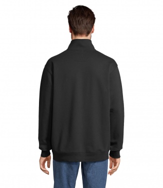 Logo trade promotional gift photo of: CONRAD Sweat Zip Collar