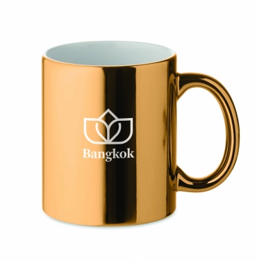 Logotrade promotional gifts photo of: Ceramic mug metallic 300 ml