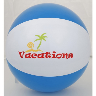 Logo trade promotional items image of: Bicolour beach ball KEY WEST