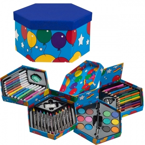 Logo trade promotional items image of: Painting set for kids FUN