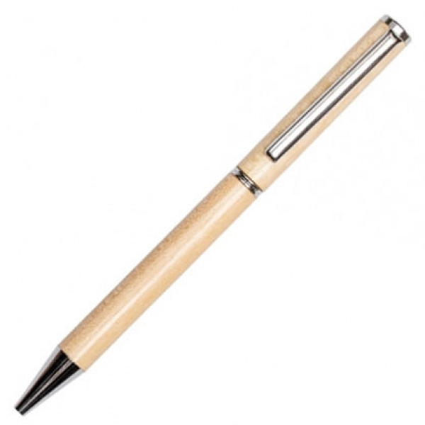 Logotrade advertising product picture of: Wooden ballpen HEYWOOD
