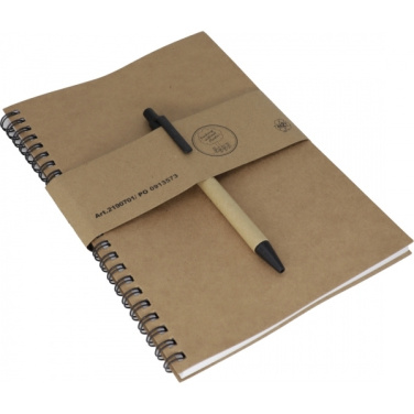 Logotrade promotional product image of: A5 ECO Notepad KENTWOOD