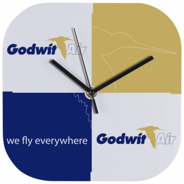 Logo trade promotional products picture of: Wall clock with all over clock face BEL AIR
