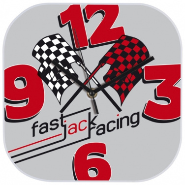Logotrade promotional product picture of: Wall clock with all over clock face BEL AIR