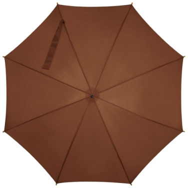 Logo trade promotional items image of: Wooden automatic umbrella Nancy