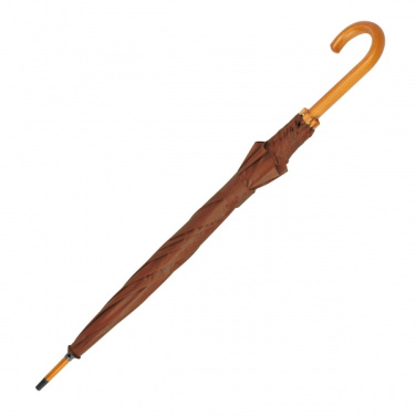 Logo trade corporate gifts image of: Wooden automatic umbrella Nancy