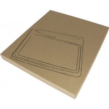 Logo trade promotional item photo of: Cutting board with knife MANTOVA