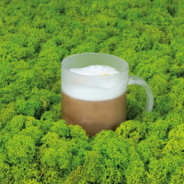 Logo trade business gifts image of: Glass coffee mug GENEVA 300 ml