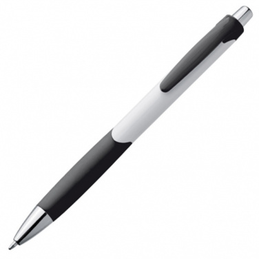 Logo trade promotional giveaway photo of: Plastic ballpen MAO