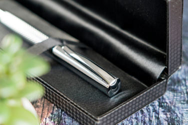 Logo trade promotional products picture of: Metal ballpen CHESTER
