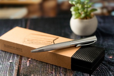 Logo trade corporate gifts image of: Metal ballpen CHESTER