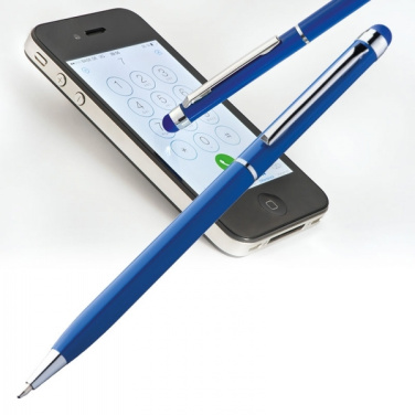 Logotrade promotional item picture of: Metal ballpen with touch pen NEW ORLEANS