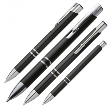 Logo trade promotional merchandise image of: Plastic ballpen BALTIMORE
