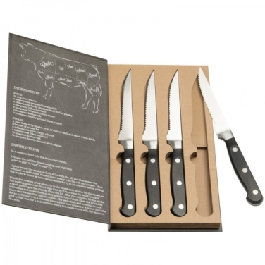 Logo trade promotional items picture of: Steak knife set LONDON