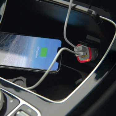 Logotrade promotional product picture of: USB charging adapter KFZ FRUIT