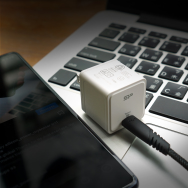 Logo trade promotional product photo of: Silicon Power fast charger QM12