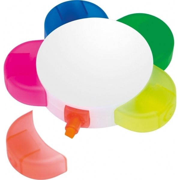 Logo trade promotional items image of: Highlighter 5in1 BUTTERWORTH
