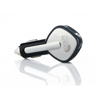 Logo trade promotional merchandise photo of: Dual USB Car Charger
