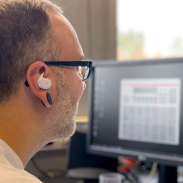 Logo trade promotional products picture of: In-ear headphones WARSAW