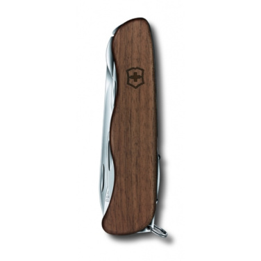 Logo trade corporate gift photo of: Pocket knife Forester wooden Victorinox