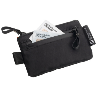 Logo trade promotional gift photo of: Trevel wallet ATBARA Schwarzwolf