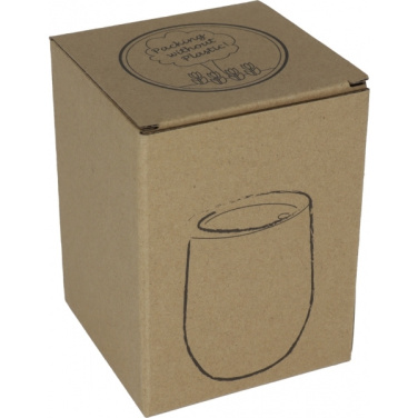Logotrade advertising product image of: Stainless steel mug with wooden look BRIGHTON 380 ml