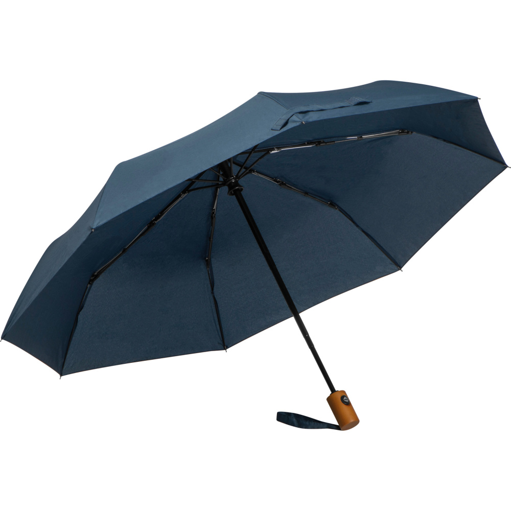 Logo trade advertising product photo of: RPET umbrella IPSWICH