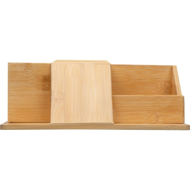 Logo trade promotional merchandise picture of: Desk organizer LUBLIN