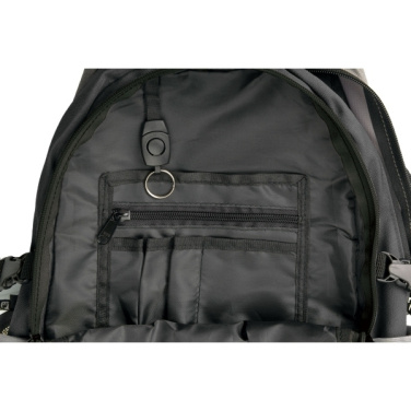 Logo trade business gifts image of: Backpack ORIZABA Schwarzwolf